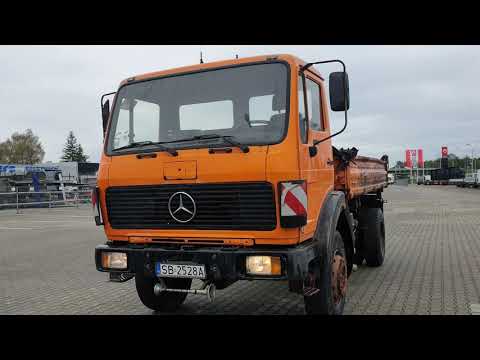 Samochód ciężarowy MERCEDES - Benz 1617 - wywrotka rok 1986 - zobacz warto