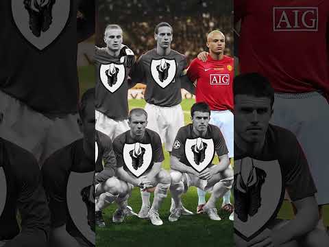 Manchester United UCL Final 2008 ❤🖤