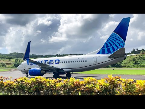 THE ONLY TWO (2) U.S AIRLINES IN DOMINICA 🇩🇲 | Douglas-Charles Airport | Ep. 2