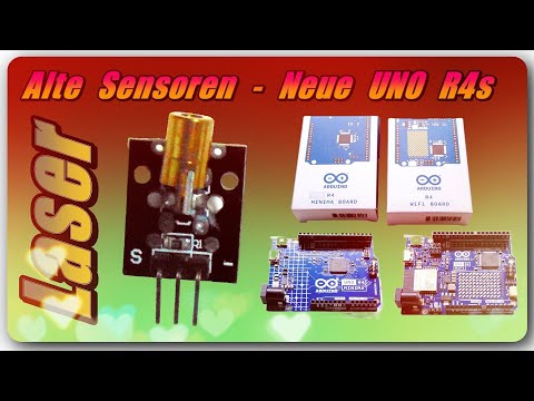 Alte Sensoren an neuen UNOs – Laser Modul