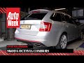 Skoda Octavia Combi RS - Op de Rollenbank