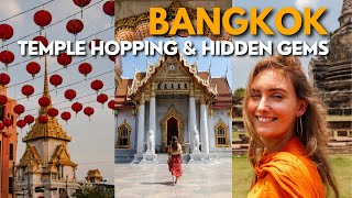 Bangkok Vlog - Our first days exploring the City & China Town | Street Food & Temple Hopping 🇹🇭