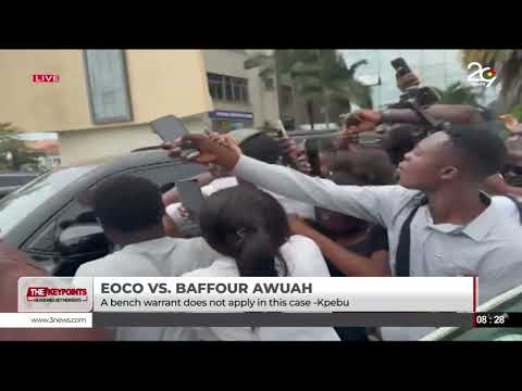 EOCO vs Baffour Awuah: ‘EOCO Hasn’t Violated the Law’ - Edudzi Tameklo