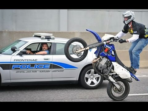 Motorcycle Stunters VS. Cops Compilation - FNF