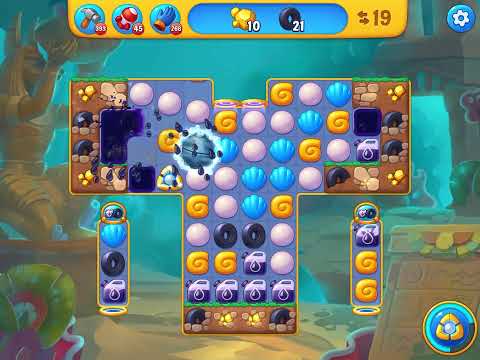 Fishdom level 6488 no boosters フィッシュダム ノーマル [Friend's]