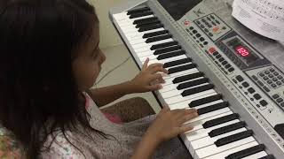 Money Can’t Buy Everything, on piano by 6 year old beginner