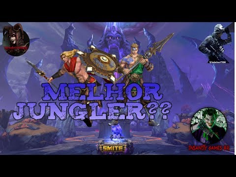 SMITE BRASIL - Aquiles JG e CuChulainn Solo | Build | Como Jogar