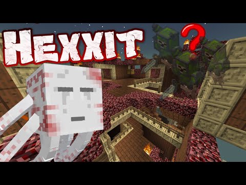 THE UR GHAST!!! - Minecraft Modded Hexxit Ep 8