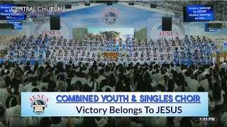 Download Lagu JMCIM | Victory Belongs To JESUS | Combined Youth u0026 Singles Choir | March 2, 2025 Thumbnail