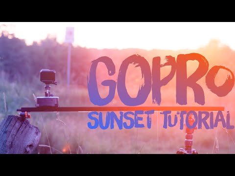 GoPro Time Lapse Setting for Sunsets for HERO 8 (works for HERO 9)