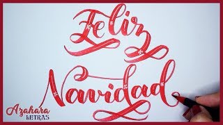 Lettering de Navidad