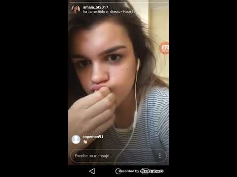 ||Primer directo de Amaia OT tras salir del programa||