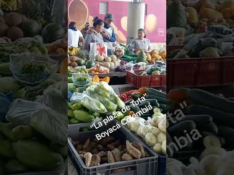 "La plaza de Tuta  Boyaca Colombia"