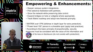 Building Matrix-Powered Campus Communication Platform Thousands Students