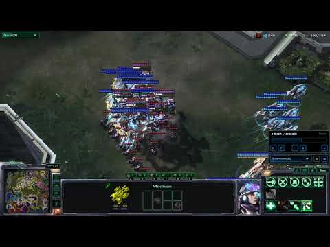 Starcraft 2 Alex, Art, Tif, Justin 4v4  02/21/21