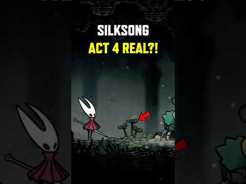 NO WAY SILKSONG JUST HINTED AT POTENTIAL DLC OR ACT 4 😭😭😭