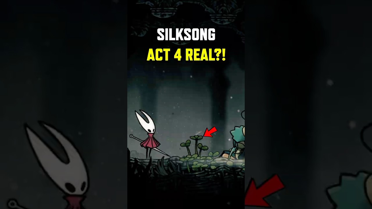 NO WAY SILKSONG JUST HINTED AT POTENTIAL DLC OR ACT 4 😭😭😭