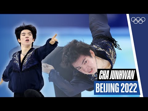 Cha Junhwan performs to 'Fate of clockmaker' at Beijing 2022 ⛸️ 🇰🇷