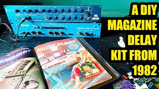 Video thumbnail for THE 1982 MAGAZINE DIY DELAY EFFECT PROJECT FROM POWERTRAN by THIS MUSEUM IS (NOT) OBSOLETE