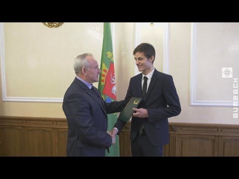 Николай Шерстнёв встретился с призёрами международных предметных олимпиад (22.02.2019)