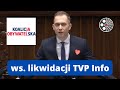 Cezary Tomczyk Ws Likwidacji TVP Info