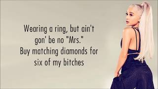 Ariana Grande - 7 rings (Lyrics / Lyric Video) - YouTube