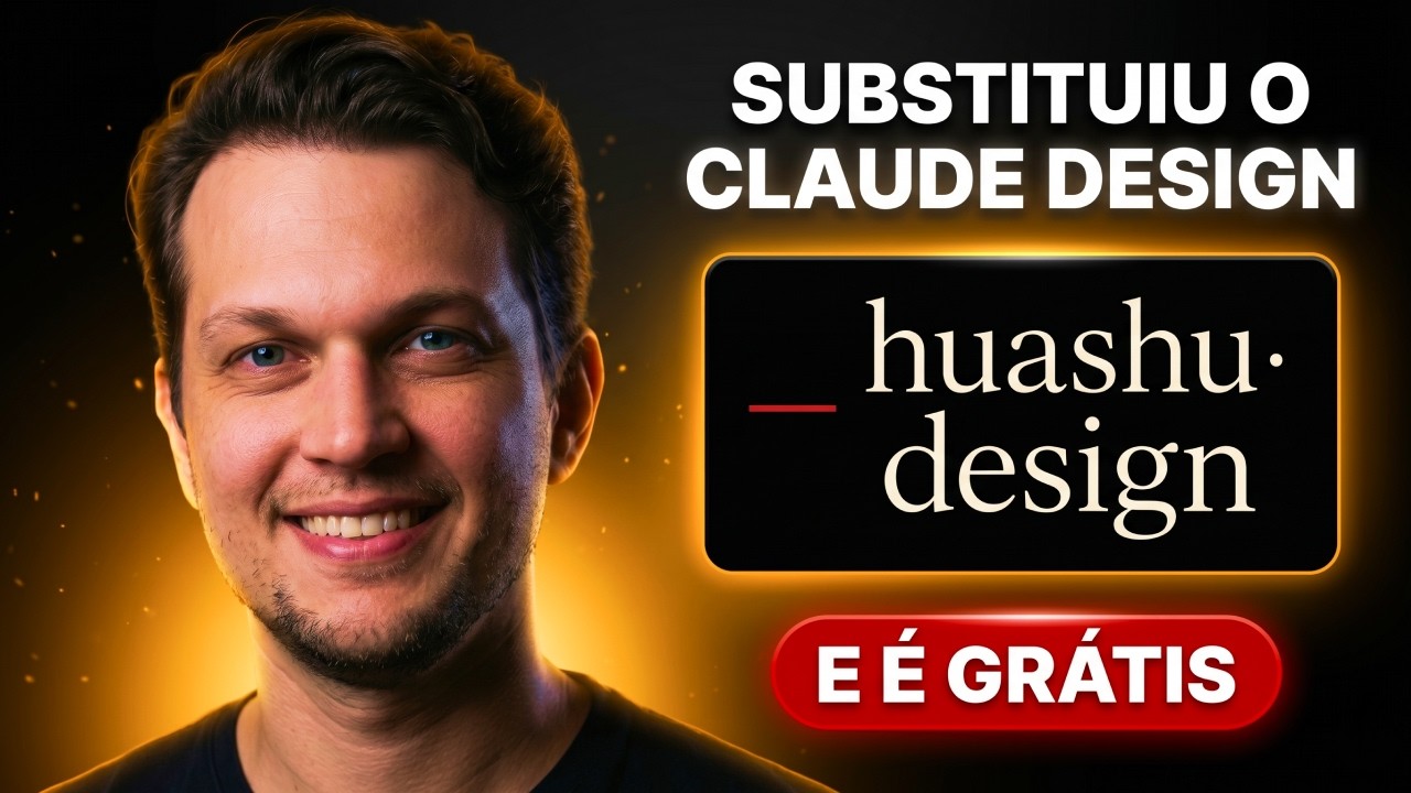 Huashu Design: A Skill GRÁTIS Que SUBSTITUI o Claude Design (Sem Limite)