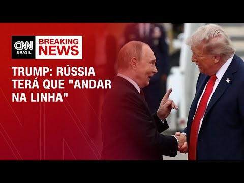 Rússia terá que "andar na linha", diz Trump após captura de Maduro | AGORA CNN