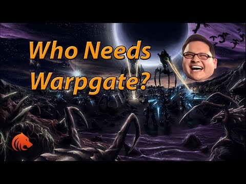 StarCraft 2: Mass Phoenix + Colossus VS Terran (no gateway units)