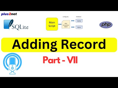 Inserting Records Into Sqlite Database Using Php Pdo Sqlite Insertquery Insert