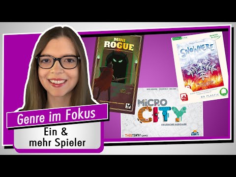 Genre im Fokus 37 - DREI Spiele für 1 oder mehr Spieler - Spiel doch mal...!