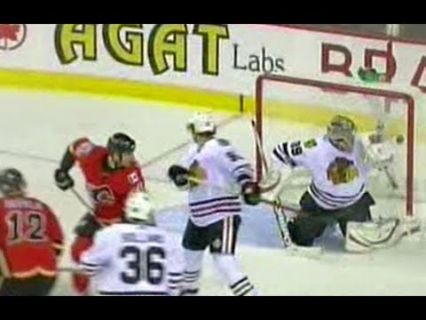 2009 Playoff NHL. First round. Game 4. Chicago at Calgary