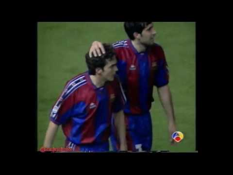 Gol de Guillermo Amor en Sarriá