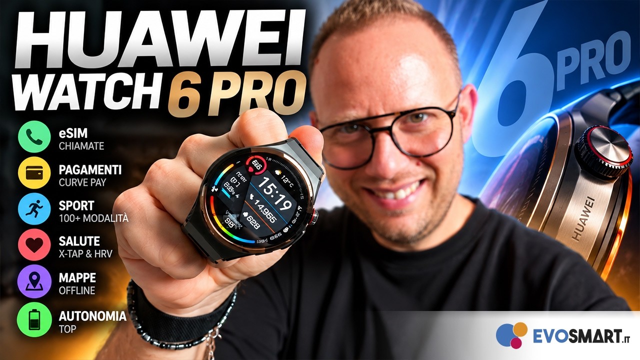 HUAWEI WATCH 6 PRO: È UNO DEGLI SMARTWATCH PIÙ BELLI CHE ABBIA MAI PROVATO!