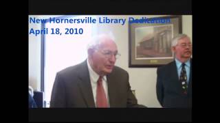 preview picture of video 'Dr. Lewis E.  Aukes speaking at the New Hornersville Library Dedication'