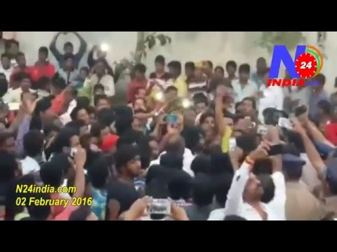 Watch Series of Political attacks in Hyderabad on GHMC Poll (N24India)