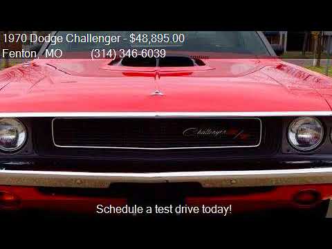 1970 Dodge Challenger  RT 440 FUEL INJECT 4SPD SHAKER AC 4WH