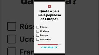 PERGUNTAS DE CONHECIMENTOS GERAIS | QUIZ 2026