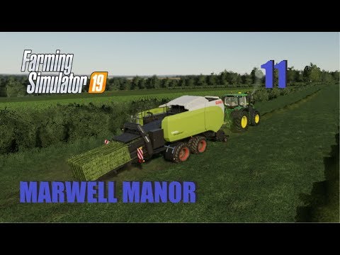 Farming Simulator 19 Timelapse Marwell Manor EP11 with subtitles