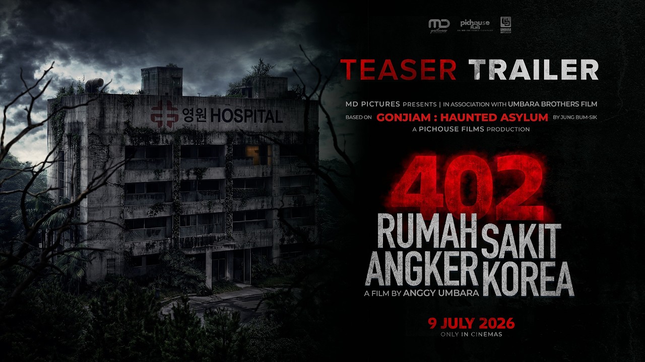 Miniature de la vidéo 402 Haunted Hospital Korea Official Teaser | Starring Arbani, Elang El Gibran, Saputra Kori, du film 402 Rumah Sakit Angker Korea