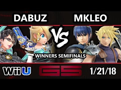 GENESIS 5 Smash 4 - FOX MVG | MKLeo (Cloud, Marth) VS Dabuz (Bayonetta, Rosalina) - SSB4 WSF
