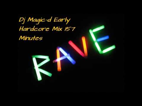 Dj Magic-d Early Rave Mix 157 Minutes!