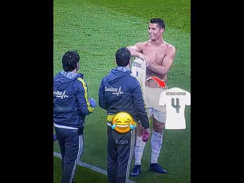 Ronaldo’s Volleyball Style Goal RIPS His Jersey 😳