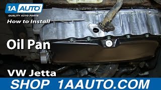 How to Replace Engine Oil Pan 04-05 Volkswagen Jetta
