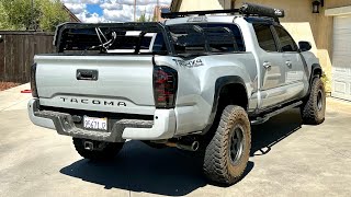 MY 3RD GEN TACOMA IS DAMAGED!🥺 + UPDATED WALK AROUND OF MY 2020 TACOMA TRD OFF ROAD!