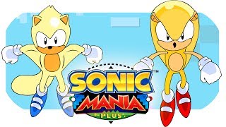 Sonic Mania Plus Animation Super Mighty and Ray