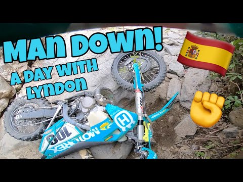 Hard Enduro Training Spain - Onboard with Lyndon