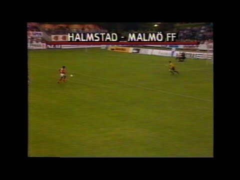 Halmstads BK - Malmö FF (Allsvenskan 1989)