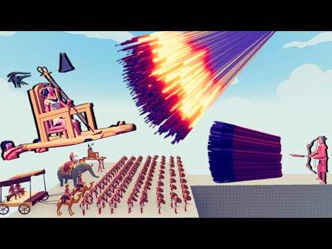 EGYPT ARMY vs EVERY GOD | TABS - Totally Accurate Battle Simulator