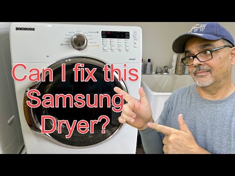 Can I fix it? Samsung Dryer belt broke
